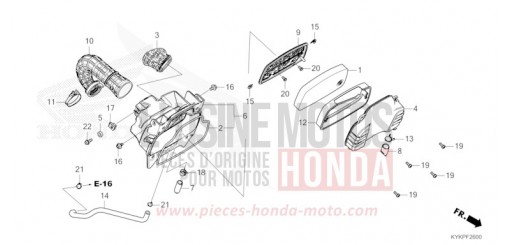 FILTRE A AIR CRF110FP de 2023